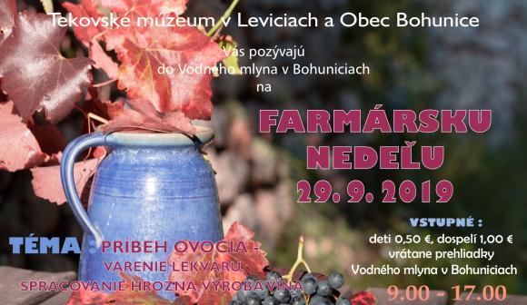 Farmárska nedeľa Farmárska nedeľa