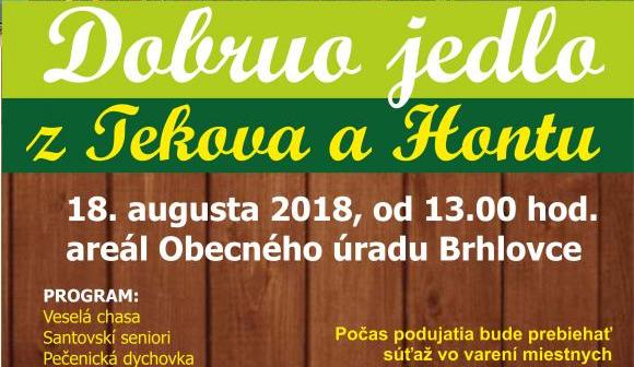 Dobruo jedlo z Tekova a Hontu - III. ročník Dobruo jedlo z Tekova a Hontu - III. ročník